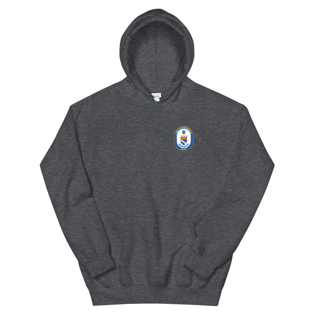 USS Ticonderoga (CG-47) Ship's Crest Hoodie