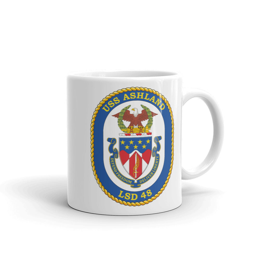 USS Ashland (LSD-48) Ship's Crest Mug