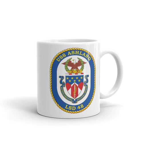 USS Ashland (LSD-48) Ship's Crest Mug