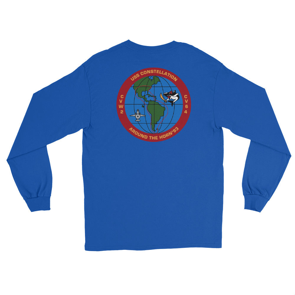 USS Constellation (CV-64) Around the Horn '93 Long Sleeve Shirt