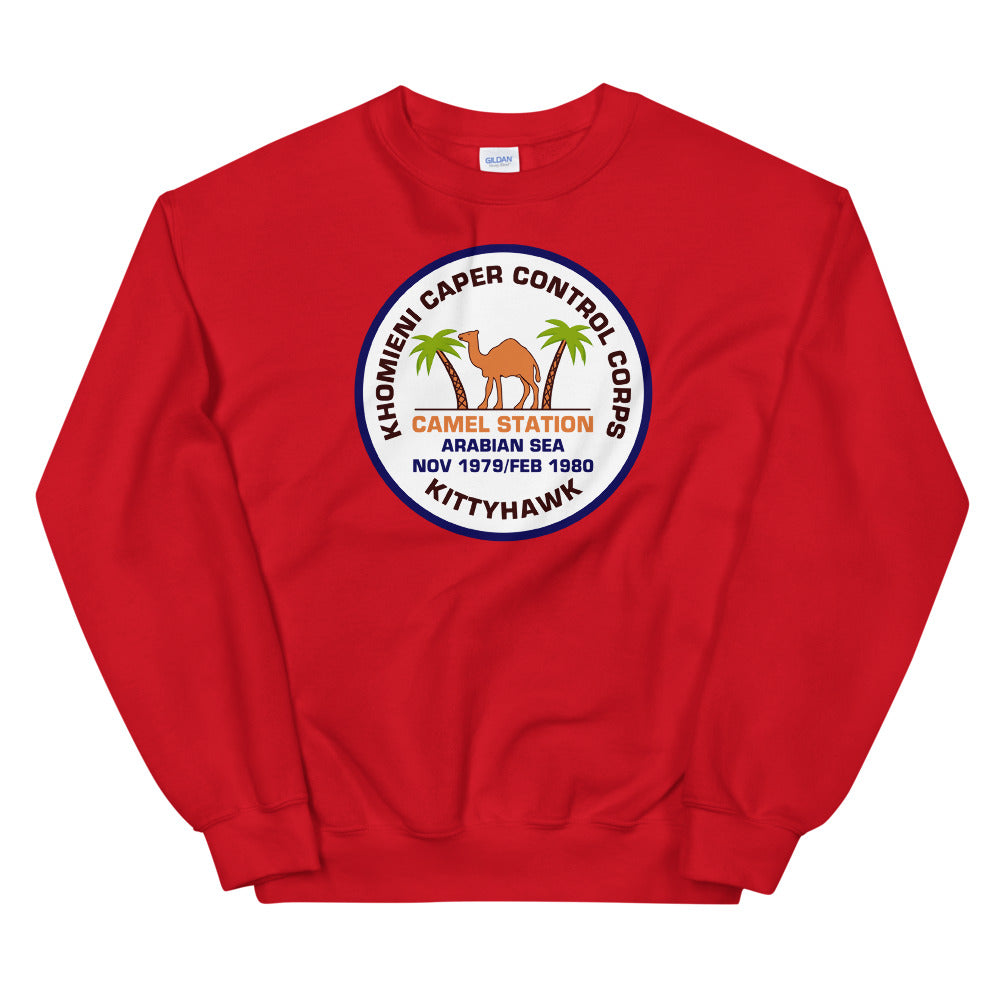USS Kitty Hawk (CV-63) Khomieni Caper Control Corps '79-'80 Sweatshirt