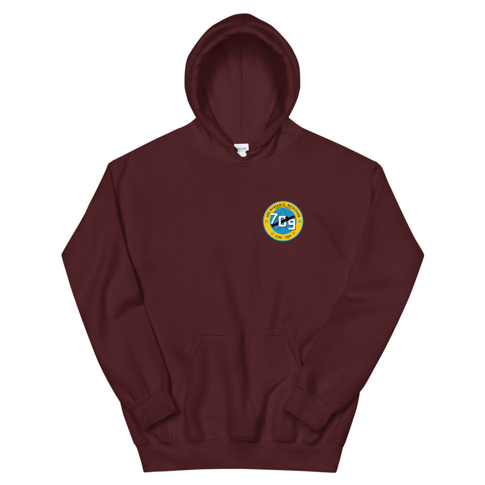 USS Hyman G. Rickover (SSN-709) Ship's Crest Hoodie