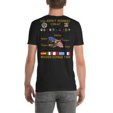 Load image into Gallery viewer, USS John F. Kennedy (CVA-67) 1969 Cruise Shirt