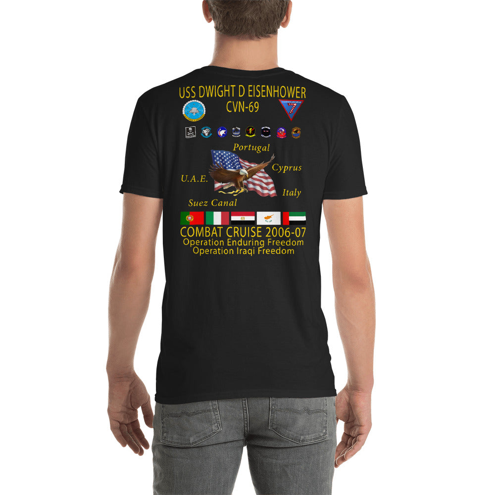 USS Dwight D. Eisenhower (CVN-69) 2006-07 Cruise Shirt