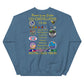 USS Constellation (CV-64) 1988-89 "Patched Out" Cruise Sweatshirt - FAMILY