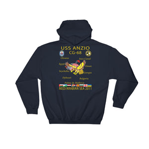 USS Anzio (CG-68) 2011 Cruise Hoodie