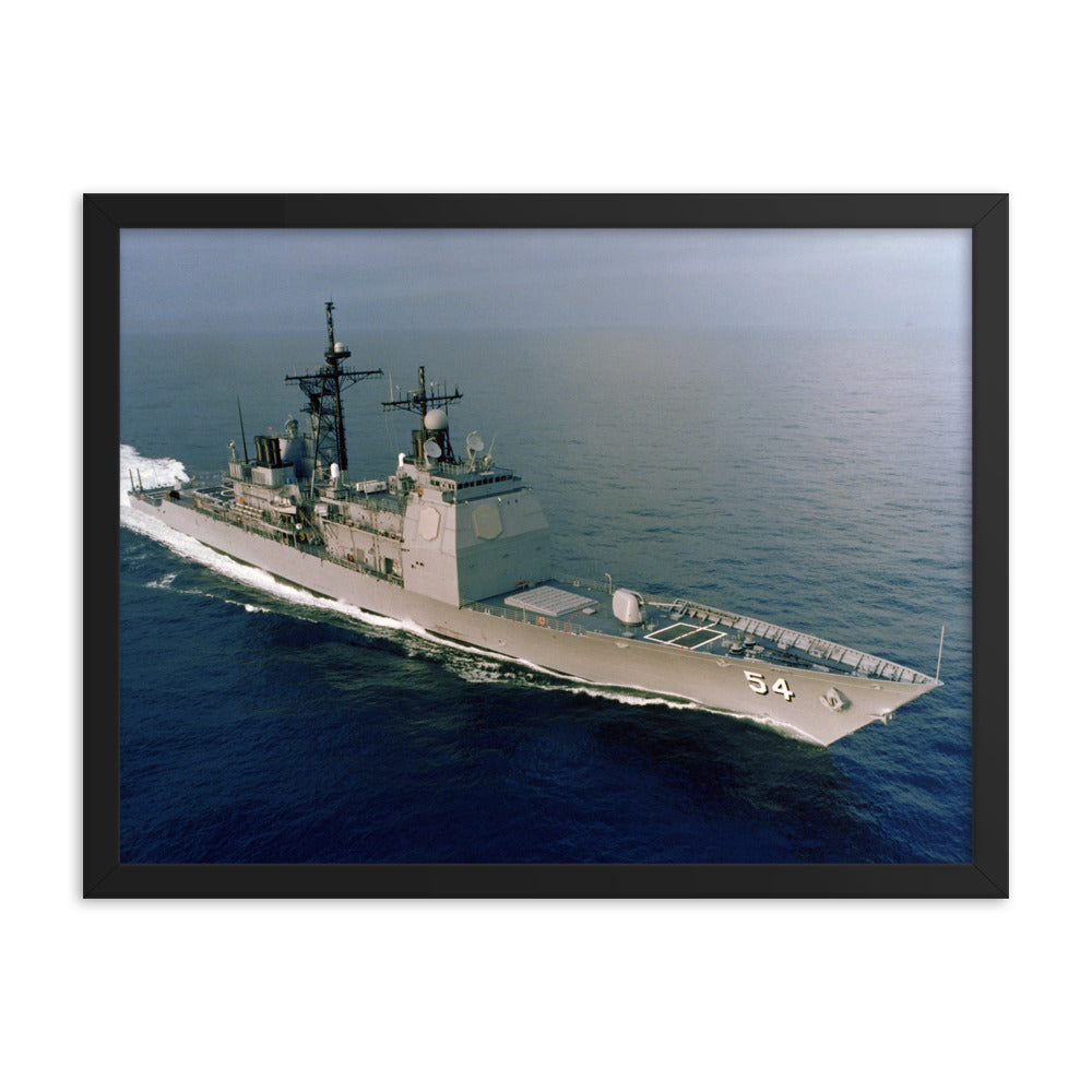 USS Antietam (CG-54) Framed Ship Photo