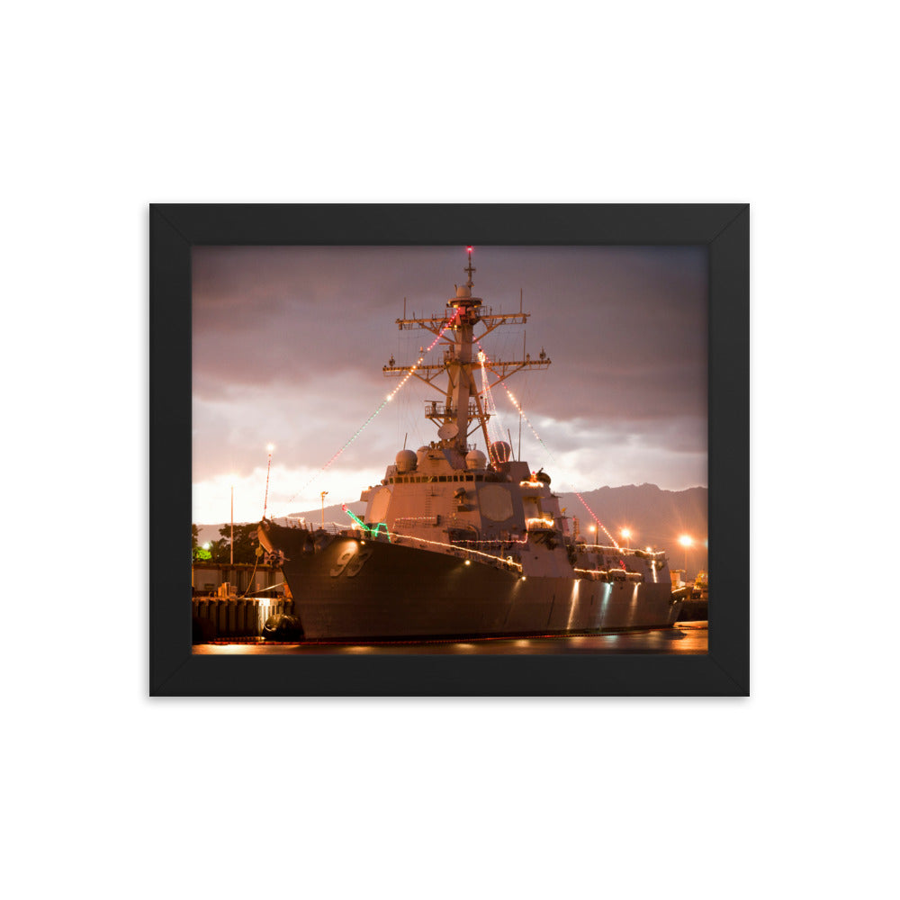 USS Chung-Hoon (DDG-93) Framed Ship Photo