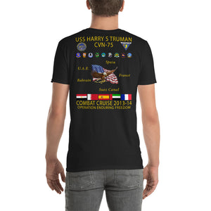 USS Harry S. Truman (CVN-75) 2013-14 Cruise Shirt