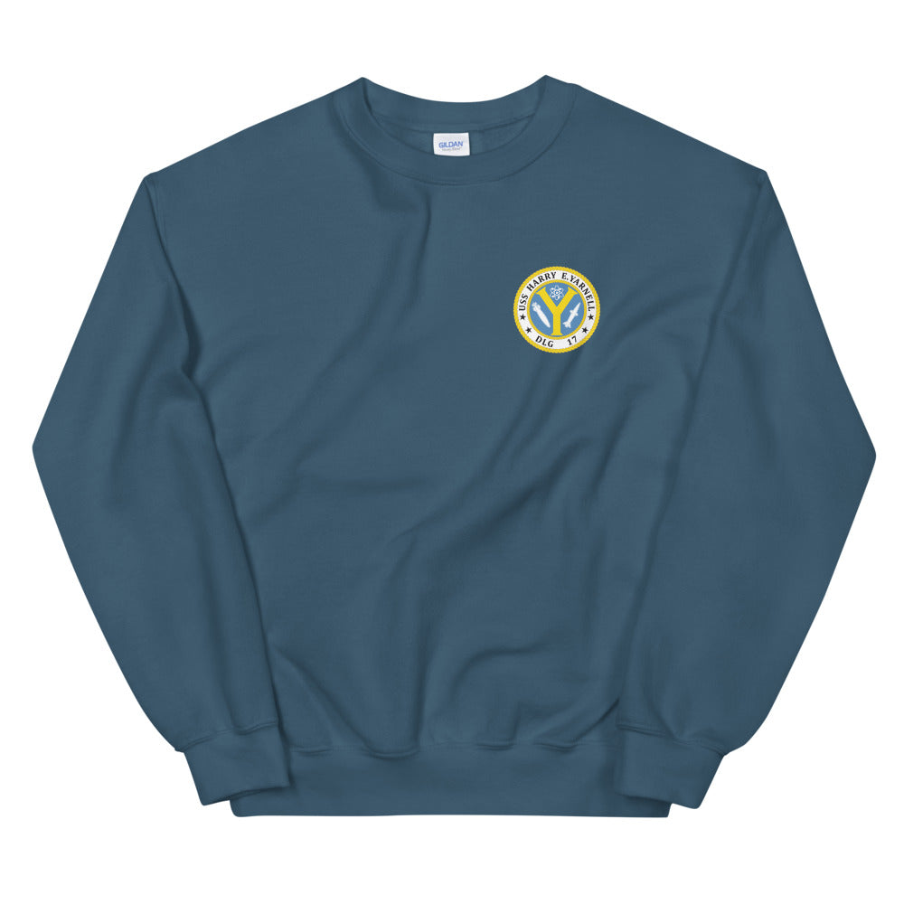 USS Harry E. Yarnell (DLG-17) Ship's Crest Sweatshirt