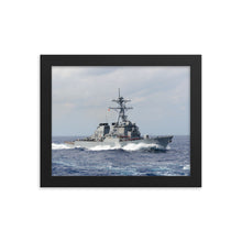 Load image into Gallery viewer, USS Curtis Wilbur (DDG-54) Framed Ship Photo