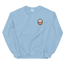 Load image into Gallery viewer, USS New Jersey (BB-62) Ship&#39;s Crest Sweatshirt