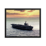 USS Theodore Roosevelt (CVN-71) Framed Ship Photo