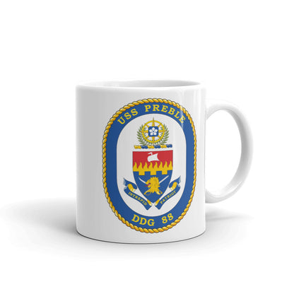 USS Preble (DDG-88) Ship's Crest Mug