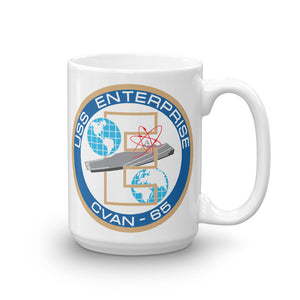 USS Enterprise (CVAN-65) Ship's Crest Mug