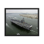 USS Ronald Reagan (CVN-76) Framed Ship Photo - San Diego