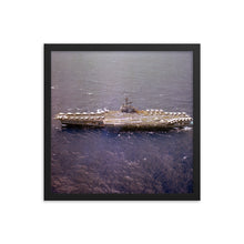 Load image into Gallery viewer, USS Ranger (CV-61) Framed Ship Photo - Top Gun 25