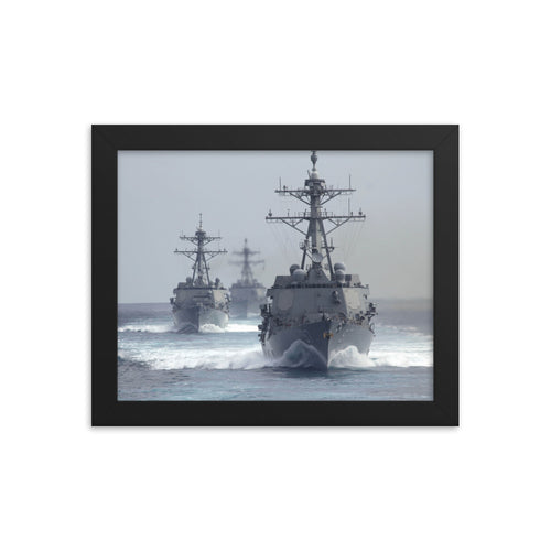 USS Halsey (DDG-97) Framed Ship Photo