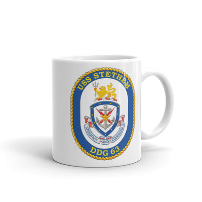 USS Stethem (DDG-63) Ship's Crest Mug