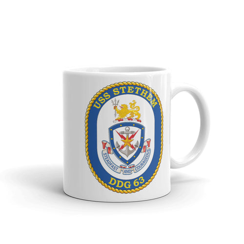 USS Stethem (DDG-63) Ship's Crest Mug