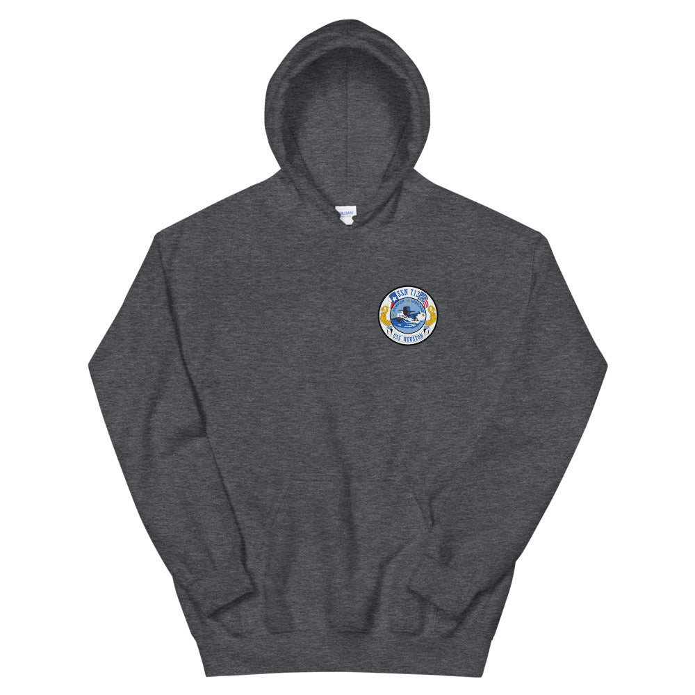 USS Houston (SSN-713) Ship's Crest Hoodie