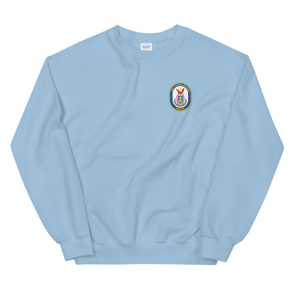 USS Curtis Wilbur (DDG-54) Ship's Crest Sweatshirt