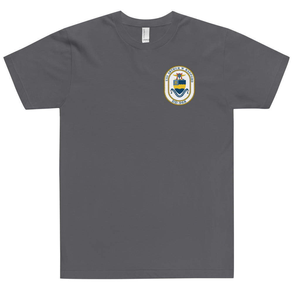 USS Arthur W. Radford (DD-968) Ship's Crest T-Shirt