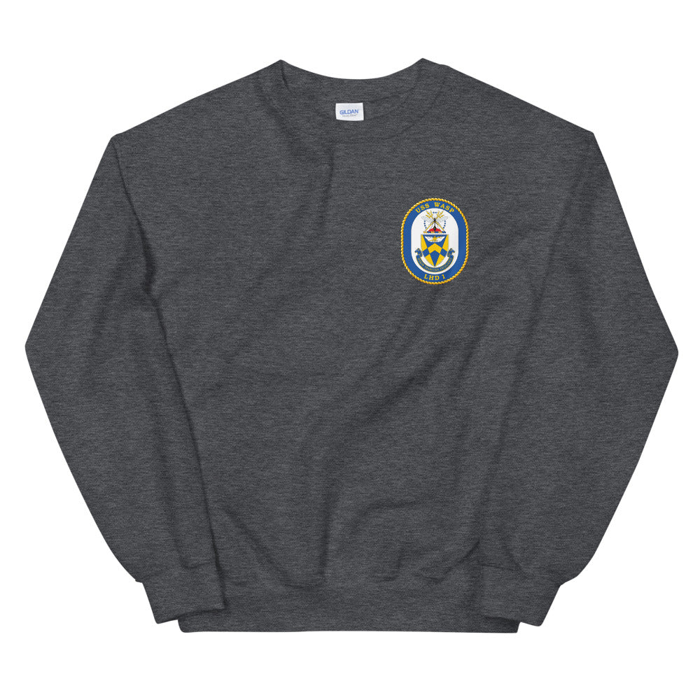 USS Wasp (LHD-1) Ship's Crest Sweatshirt
