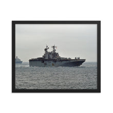 Load image into Gallery viewer, USS Peleliu (LHA-5) Framed Ship Photo