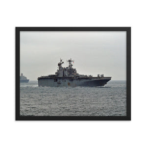 USS Peleliu (LHA-5) Framed Ship Photo