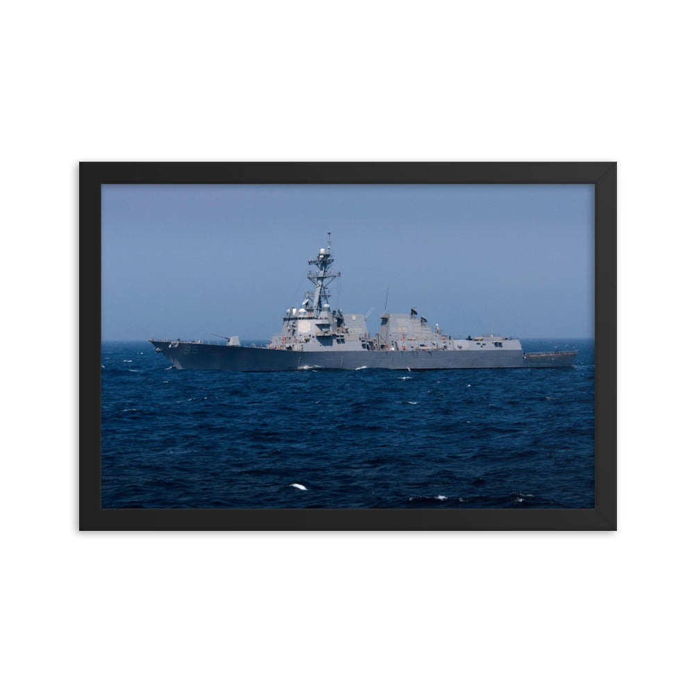 USS James E. Williams (DDG-95) Framed Ship Photo