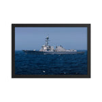 USS James E. Williams (DDG-95) Framed Ship Photo