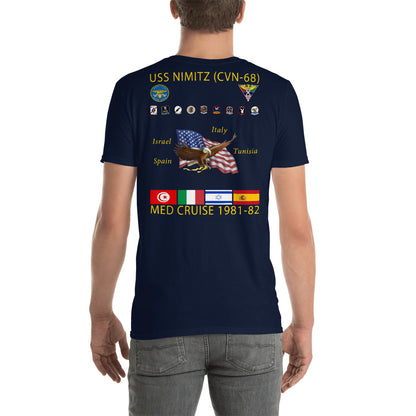USS Nimitz (CVN-68) 1981-82 Cruise Shirt