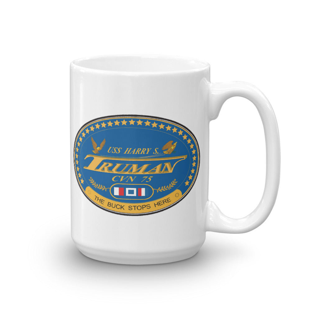 USS Harry S. Truman (CVN-75) Ship's Crest Mug