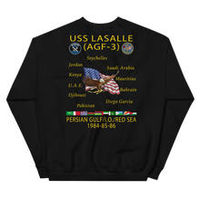 Load image into Gallery viewer, USS LASALLE (AGF-3) Custom Cruise Sweatshirt
