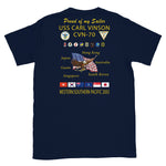 USS Carl Vinson (CVN-70) 2003 Cruise Shirt - FAMILY