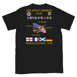 USS John F. Kennedy (CV-67) 1976 Cruise Shirt