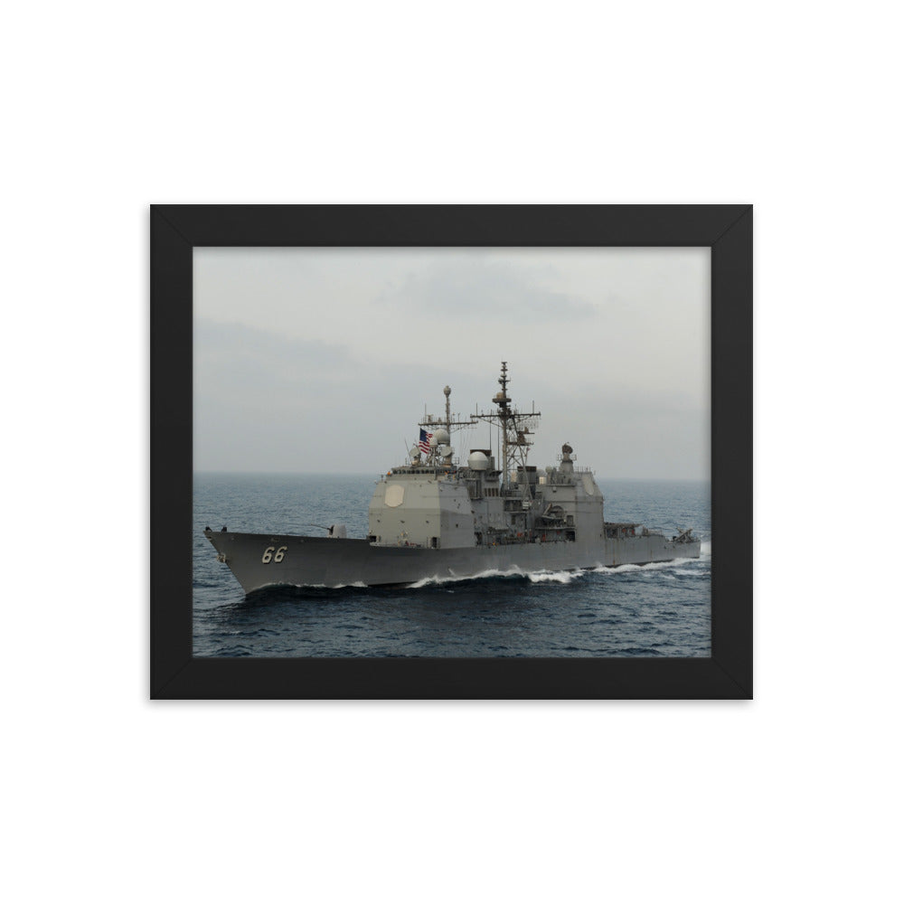 USS Hue City (CG-66) Framed Ship Photo
