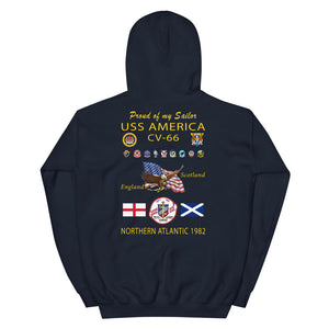 USS America (CV-66) 1982 Cruise Hoodie - FAMILY