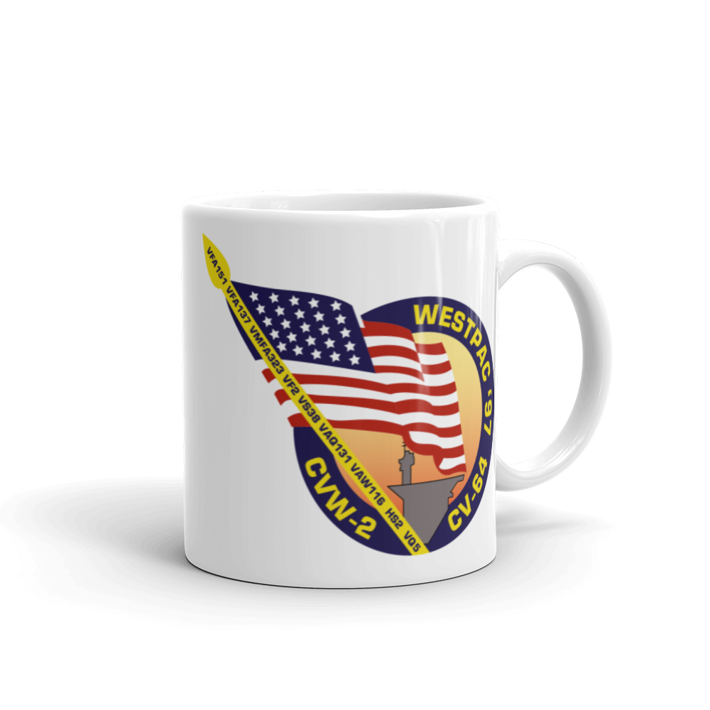 USS Constellation (CV-64) WESTPAC '97 Mug