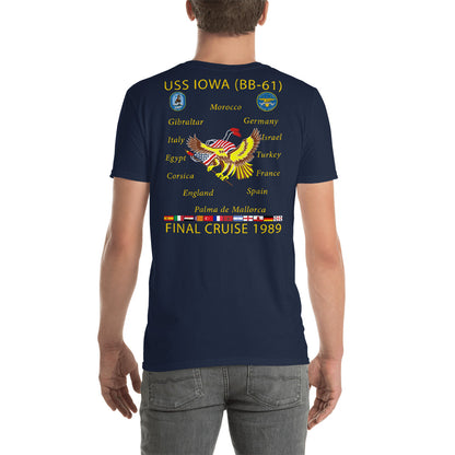 USS Iowa (BB-61) 1989 Cruise Shirt