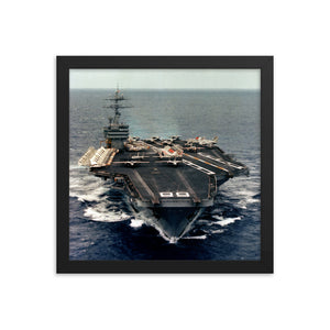 USS Nimitz (CVN-68) Framed Ship Photo