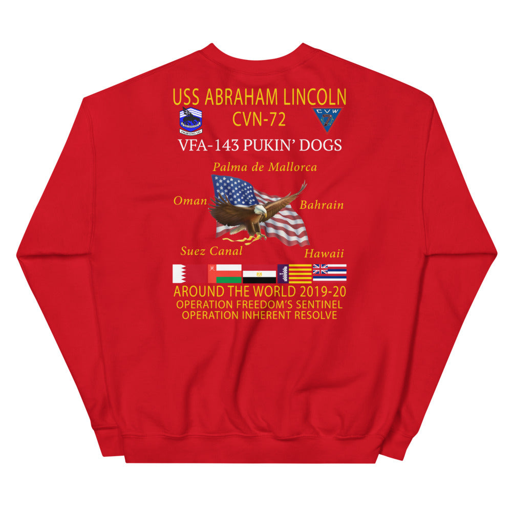 VFA-143 Pukin' Dogs 2019-20 Cruise Sweatshirt