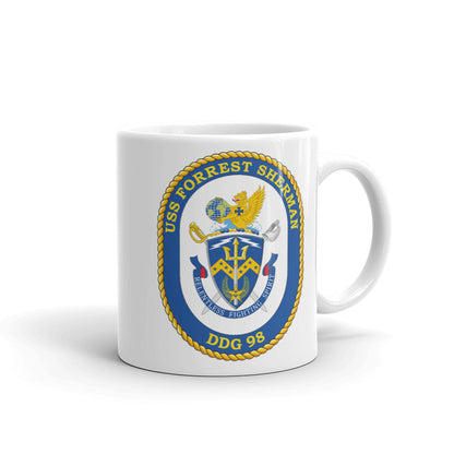 USS Forrest Sherman (DDG-98) Ship's Crest Mug