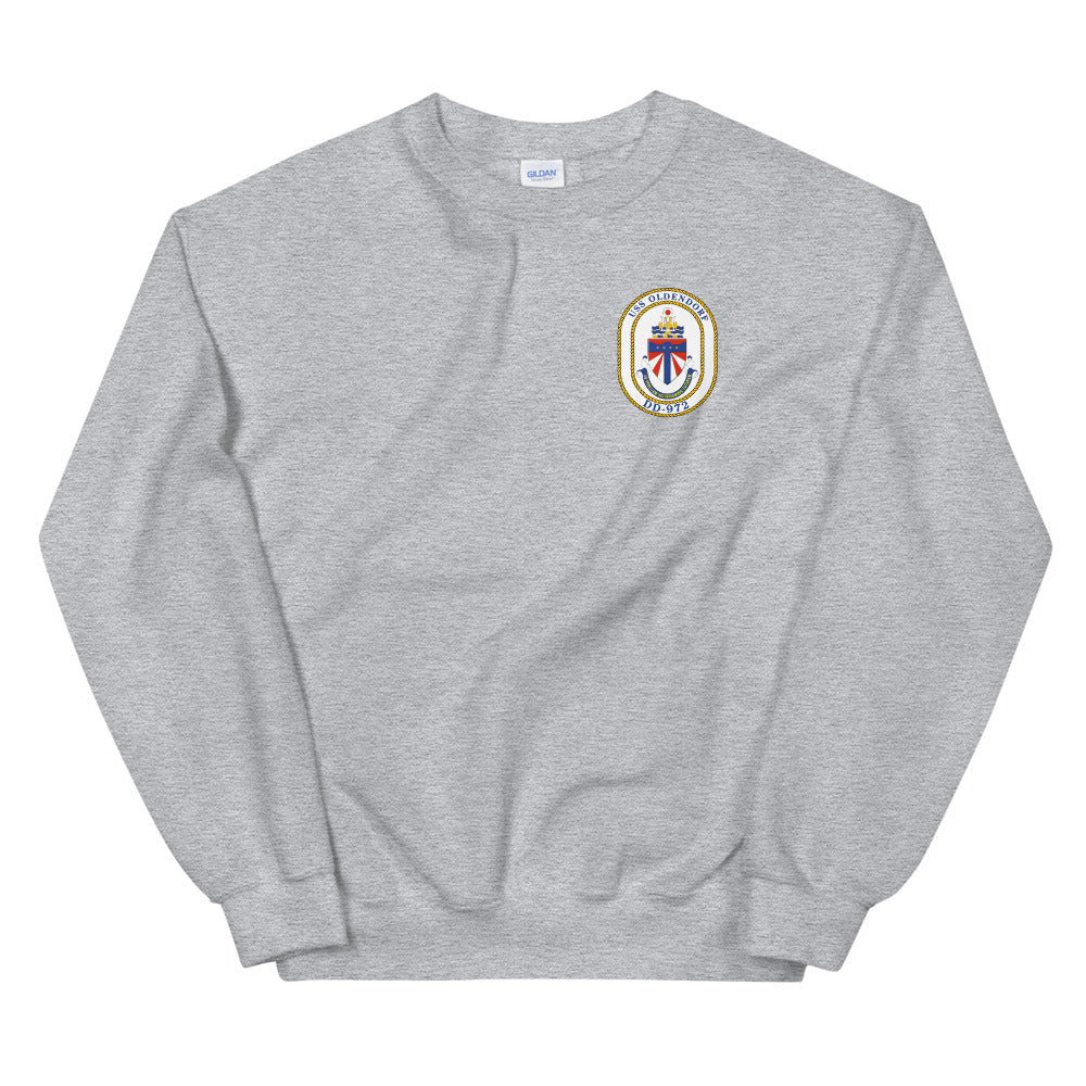 USS Oldendorf (DD-972) Ship's Crest Sweatshirt