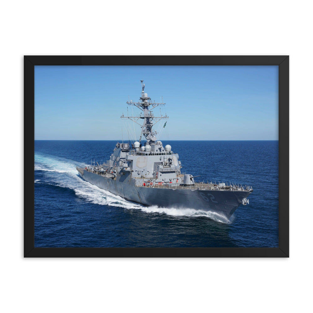 USS Fitzgerald (DDG-62) Framed Ship Photo
