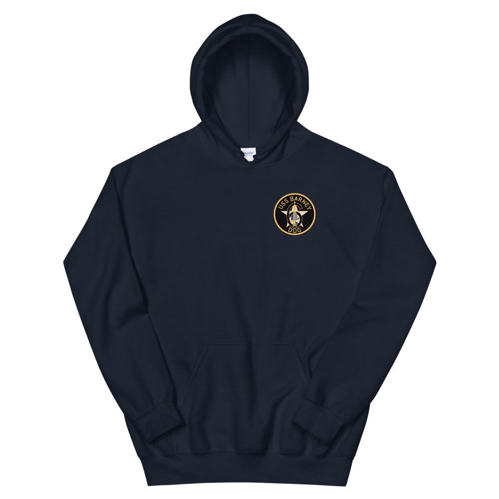 USS Barney (DDG-6) Ship's Crest Hoodie