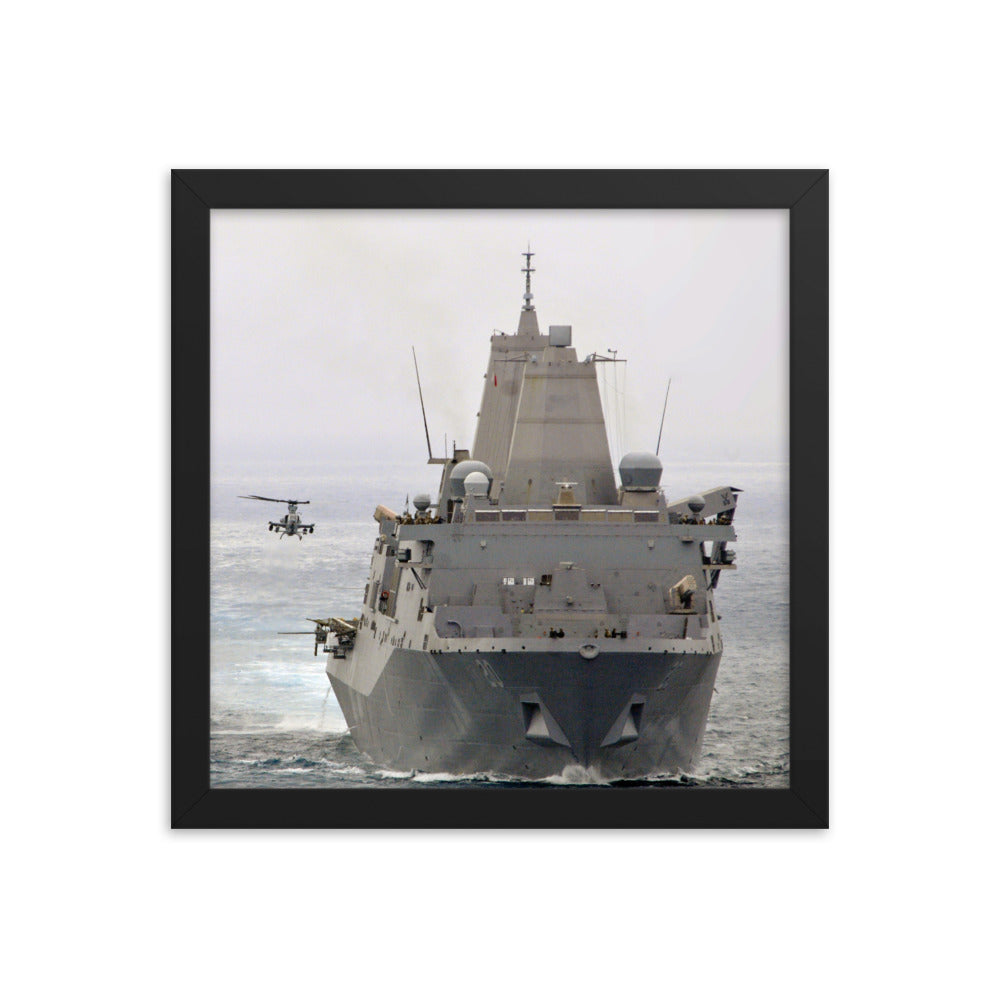 USS Green Bay (LPD-20) Framed Ship Photo