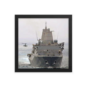 USS Green Bay (LPD-20) Framed Ship Photo