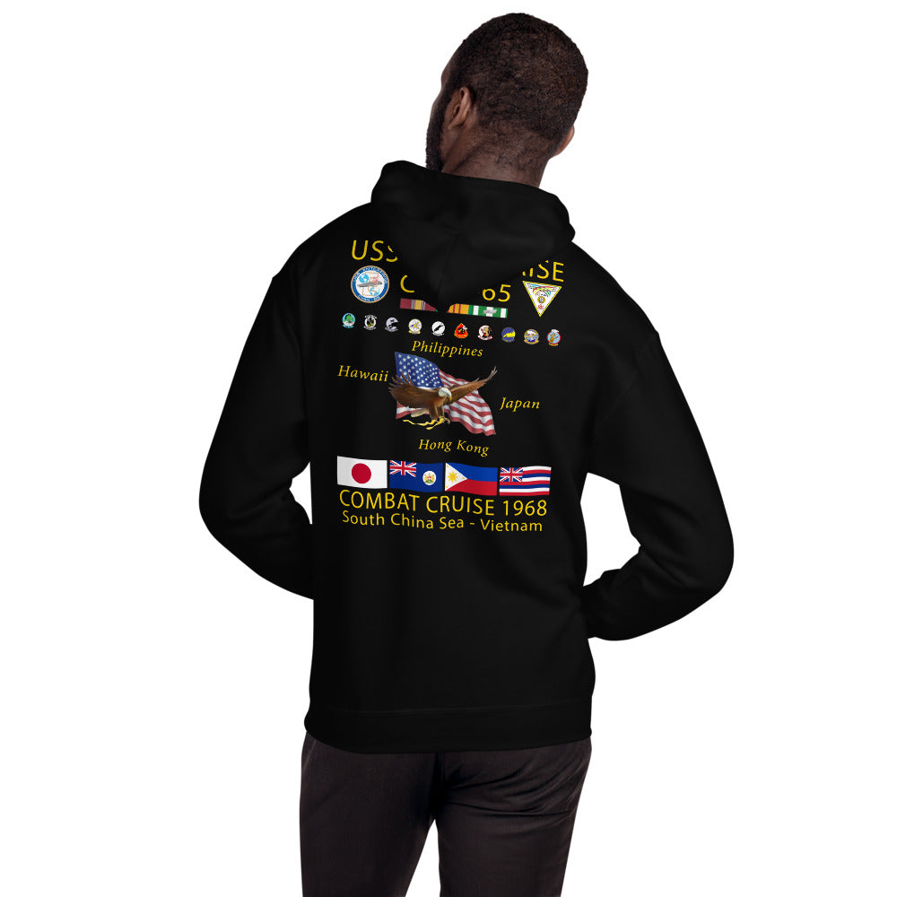 USS Enterprise (CVAN-65) 1968 Cruise Hoodie